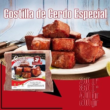 costilla de cerdo