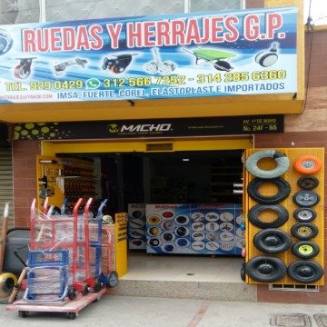 RUEDAS, HERRAJES, TRANSPORTE INDUSTRIAL, FERRETERIA